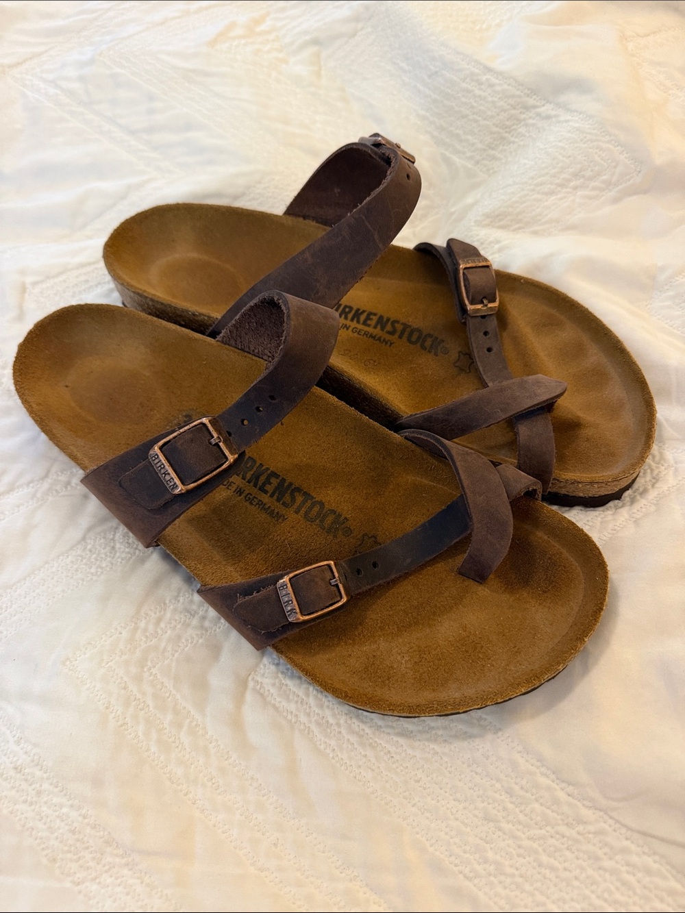 Birkenstock myari leather sandals sz 39